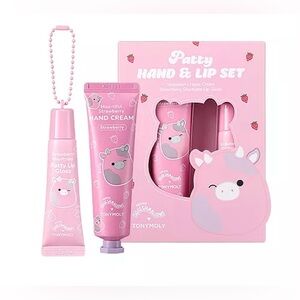 TONYMOLY Squishmallow 2-Pc. Patty Hand & Lip Set